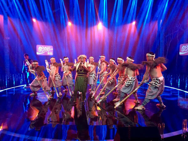 QQ图片20160510164127.jpg 《印象武隆》“抬石号子”在《中国农民歌会》录制现场