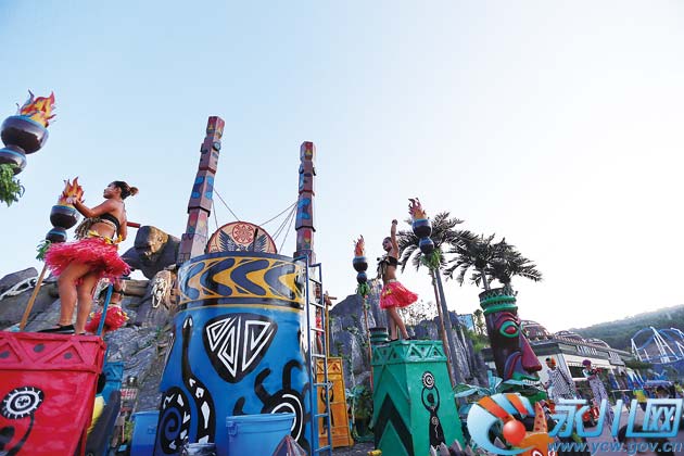 精彩的夜场表演