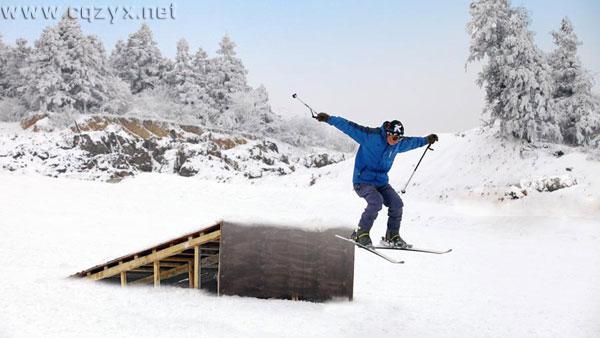 刺激的仙女山滑雪项目