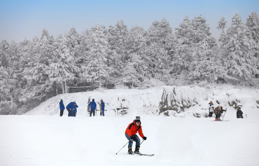 仙女山雪景 仙女山雪景